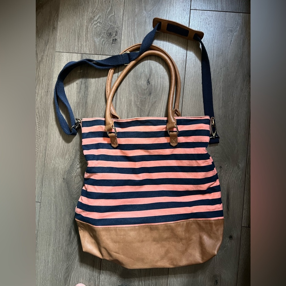 Crossbody Striped Purse